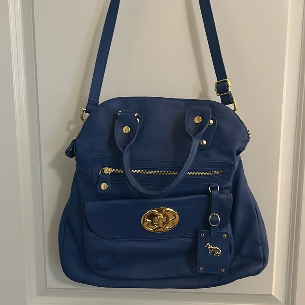 Cobalt blue Emma Fox Bag